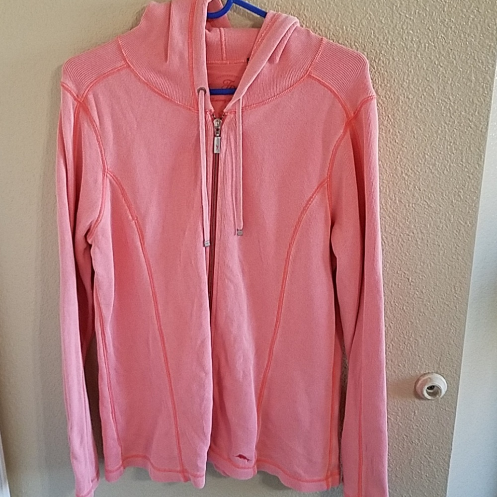 Tommy Bahama Full Zip Hooded Sweatshirt sz M